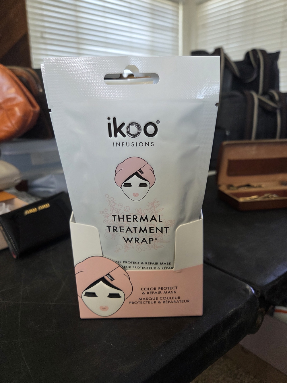 Ikoo Infusions Thermal Treatment Wrap - COLOR PROTECT & REPAIR MASK Price For 1!